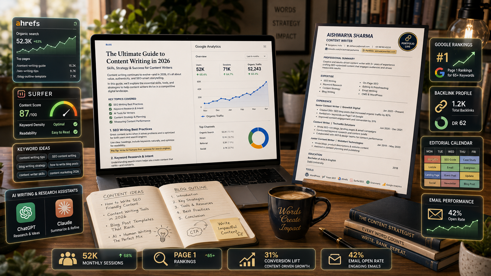 Content Writer Resume 2026 — Complete Guide with Examples